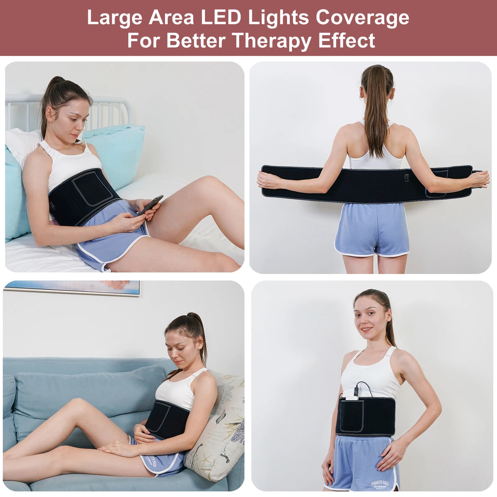 Slim, Soothe & Strengthen: The Smart Red Light Therapy Wrap