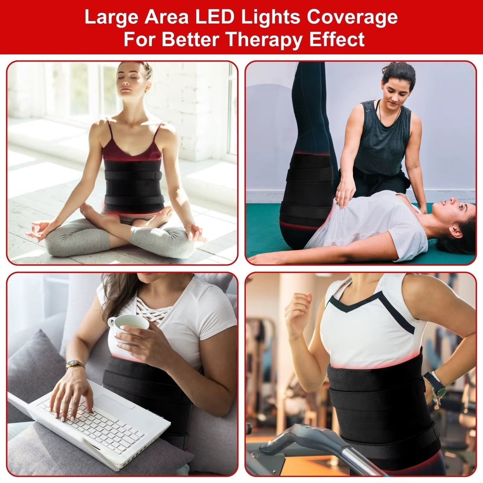 Slim, Soothe & Strengthen: The Smart Red Light Therapy Wrap